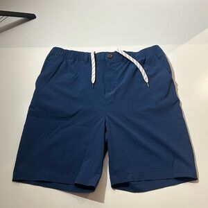 Chubbies Blue Performance Shorts Men’s XL Elastic Waist Drawstring Casual